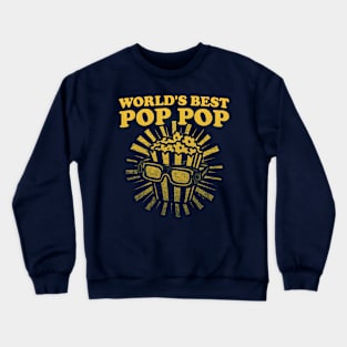 Pop Pop Shirt, Grandpa Shirt, Funny Papa Shirt, Gift For Grandpa, Fathers Day, Funny Shirt For Grandpa, World's Best Pop Pop, Popcorn Crewneck Sweatshirt